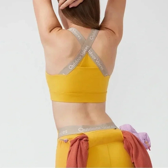 Outdoor Voices Snacks Bra in Cider - Picture 3 of 7